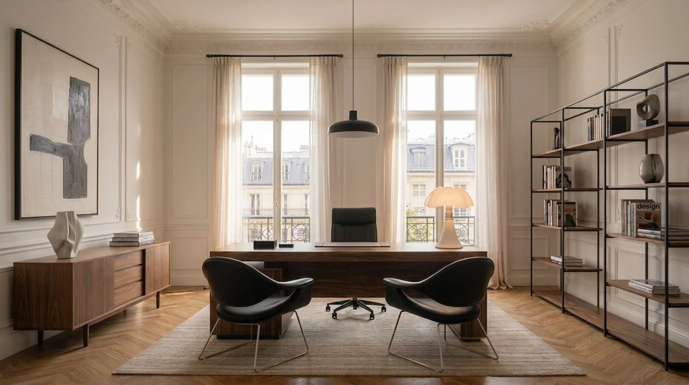 Bureau et espace de travail