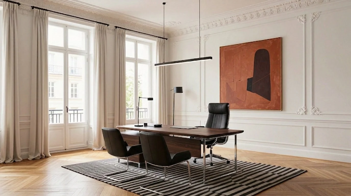 Bureau et espace de travail