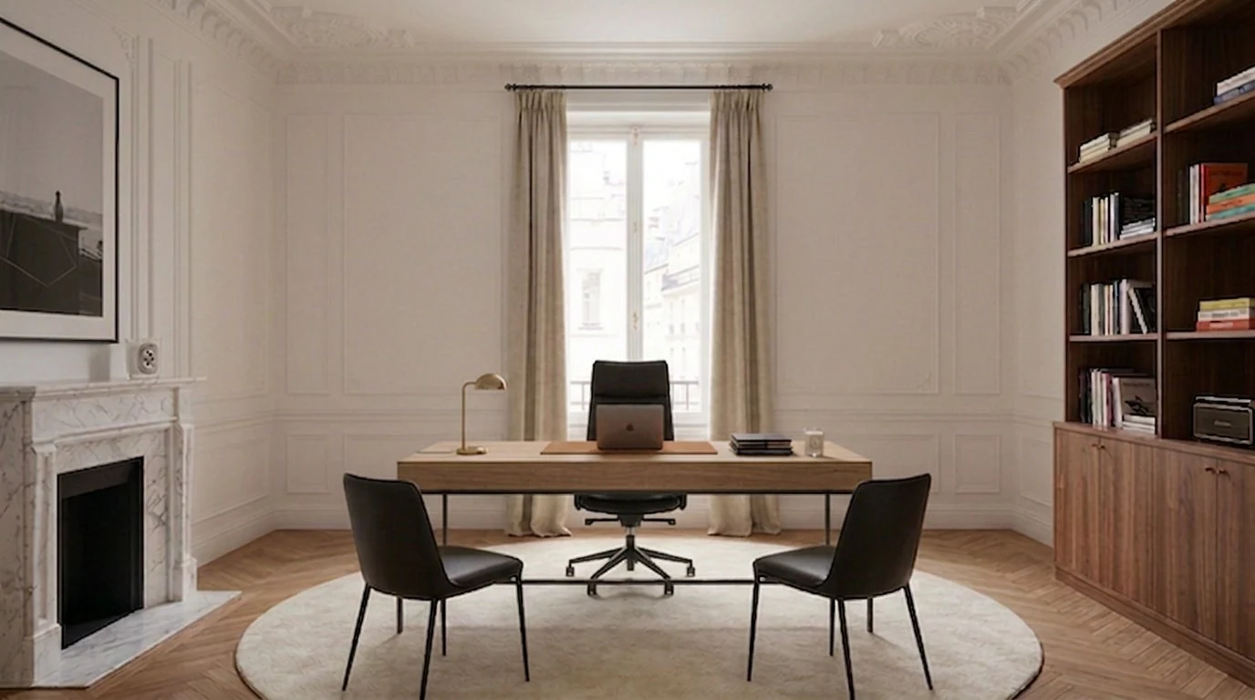 Bureau et espace de travail